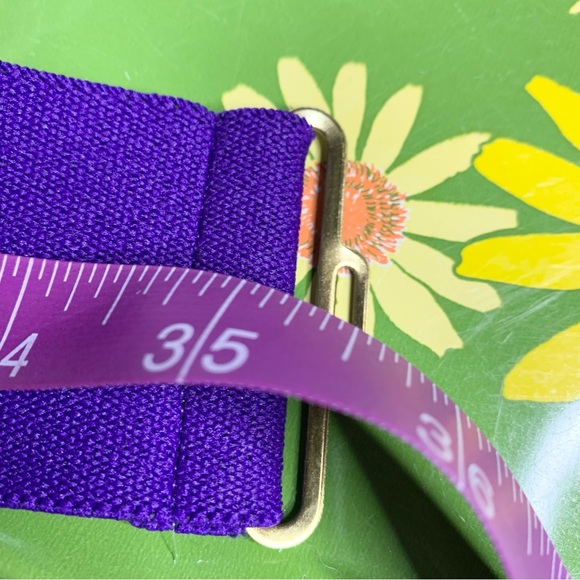 80s Purple Waist Belt - Picture 8 of 8
